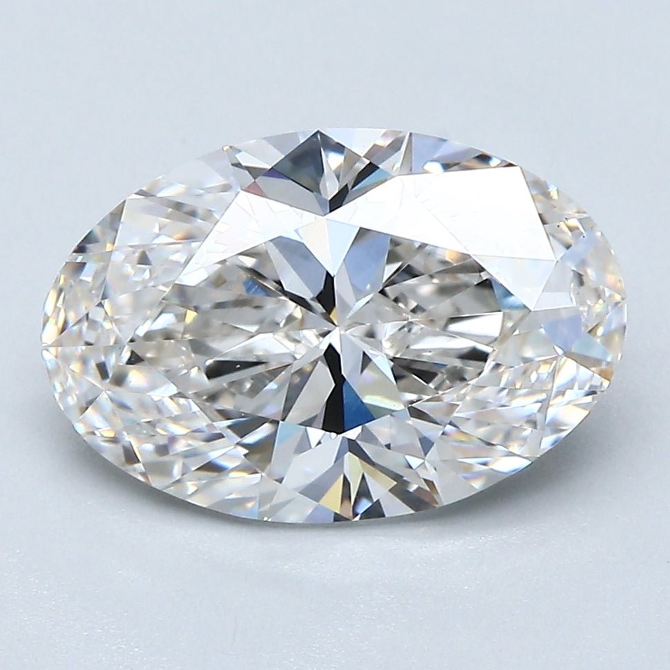 3 Carat Oval - Natural Diamond - 3.01 - H - VS1 - VG - EX - EX - Diamonds By Rothschild