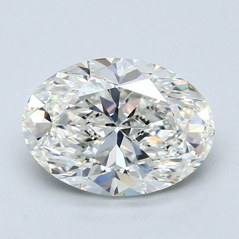 3 Carat Oval - Natural Diamond - 3.01 - H - VVS1 - VG - EX - EX - Diamonds By Rothschild