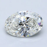 3 Carat Oval - Natural Diamond - 3.01 - I - SI2 - EX - VG - Diamonds By Rothschild
