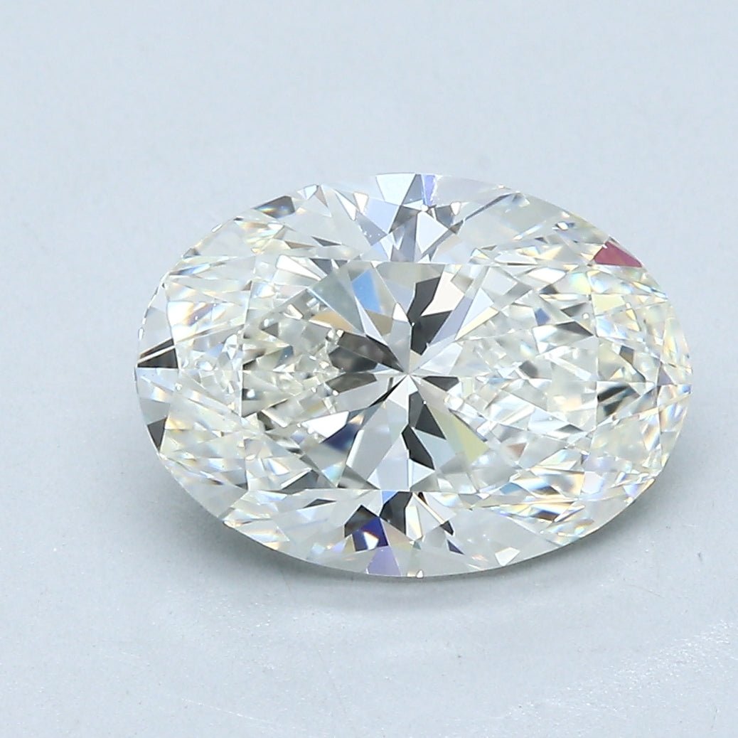 3 Carat Oval - Natural Diamond - 3.01 - I - VS1 - EX - EX - Diamonds By Rothschild