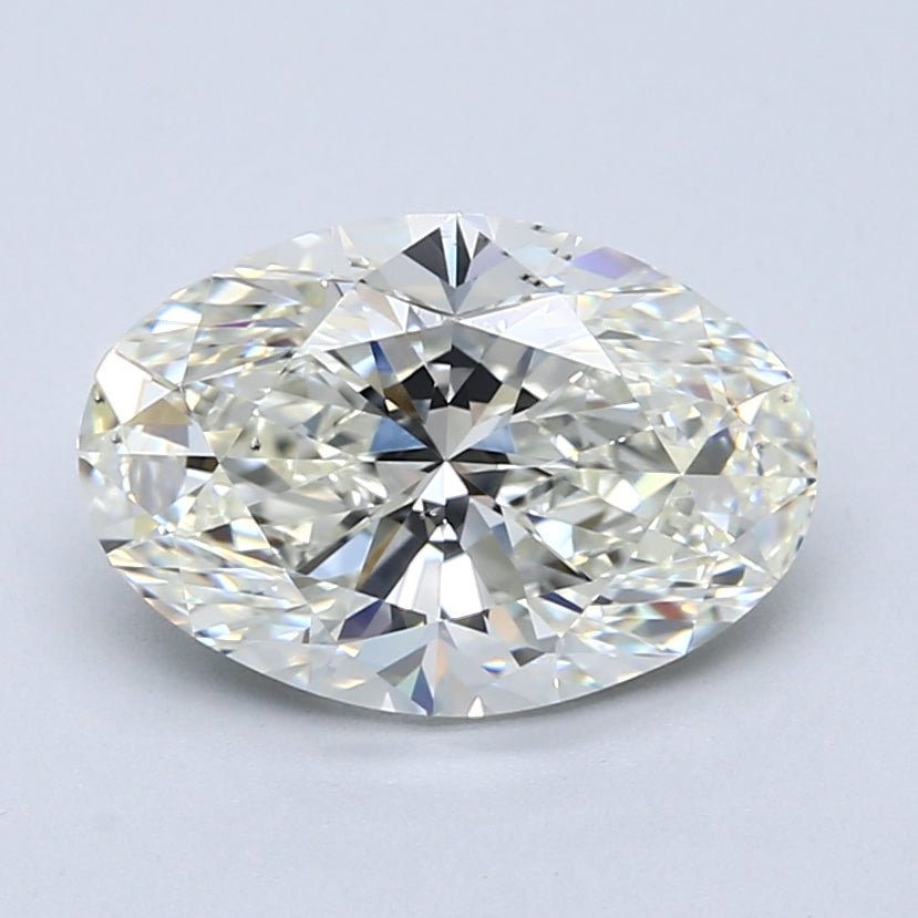 3 Carat Oval - Natural Diamond - 3.01 - J - SI1 - EX - EX - EX - Diamonds By Rothschild