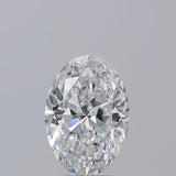 3 Carat Oval - Natural Diamond - 3.02 - D - SI1 - VG - VG - EX - Diamonds By Rothschild