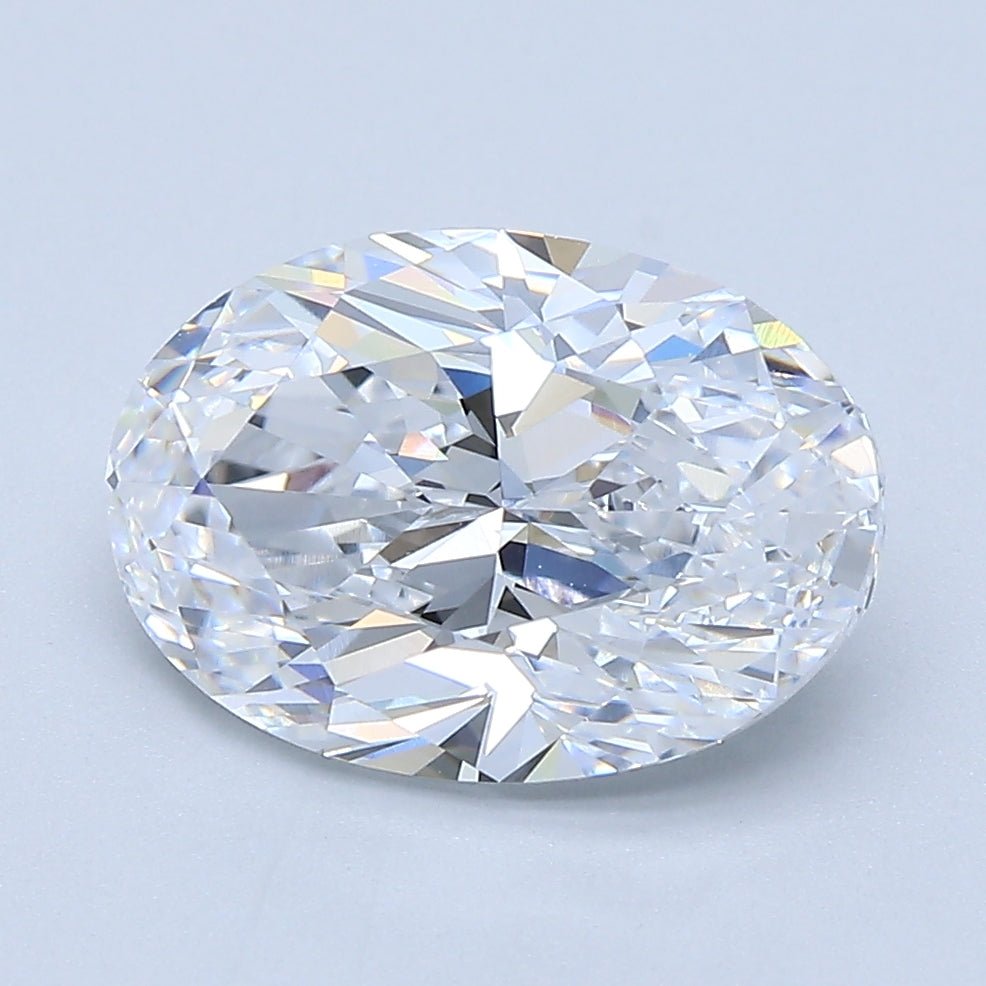 3 Carat Oval - Natural Diamond - 3.02 - D - VS1 - VG - G - Diamonds By Rothschild