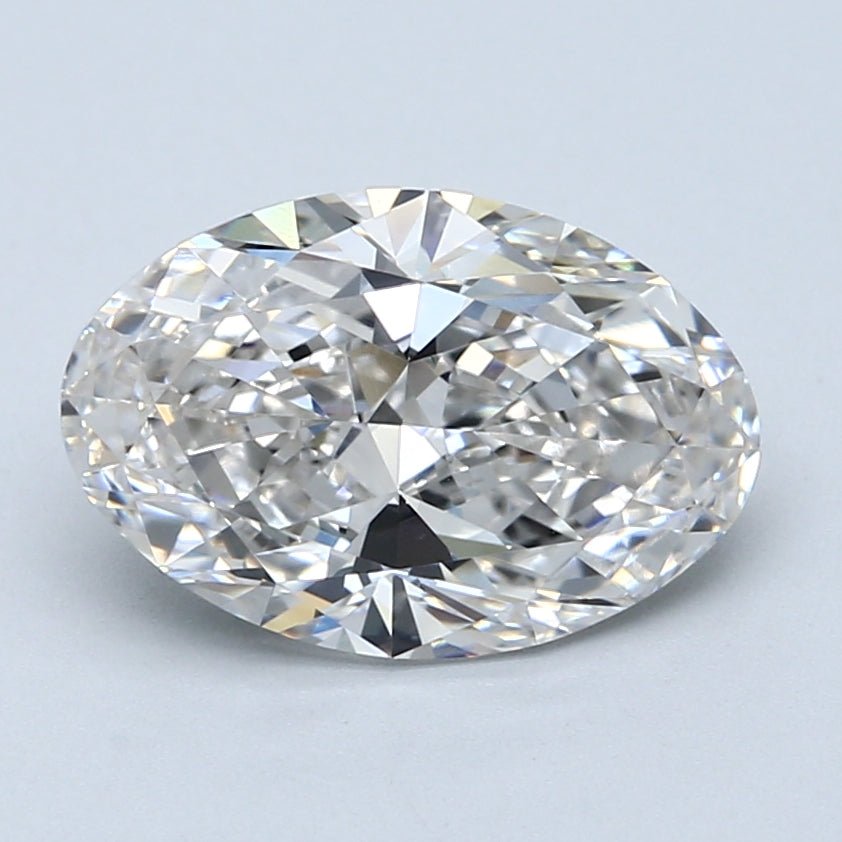 3 Carat Oval - Natural Diamond - 3.02 - G - VS1 - VG - EX - VG - Diamonds By Rothschild