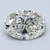 3 Carat Oval - Natural Diamond - 3.02 - I - SI2 - VG - EX - EX - Diamonds By Rothschild