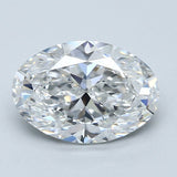 3 Carat Oval - Natural Diamond - 3.03 - D - SI1 - VG - EX - EX - Diamonds By Rothschild
