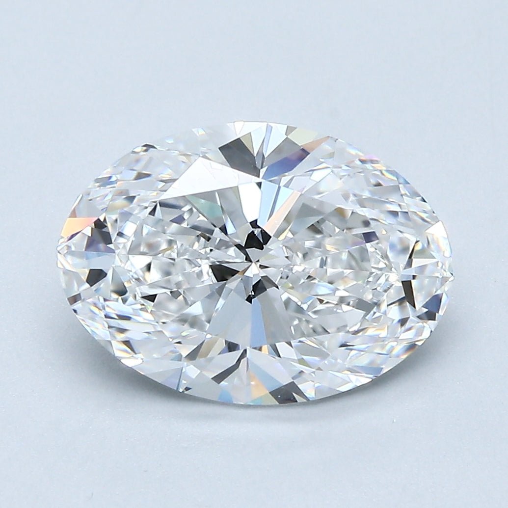 3 Carat Oval - Natural Diamond - 3.03 - D - VS1 - EX - EX - Diamonds By Rothschild