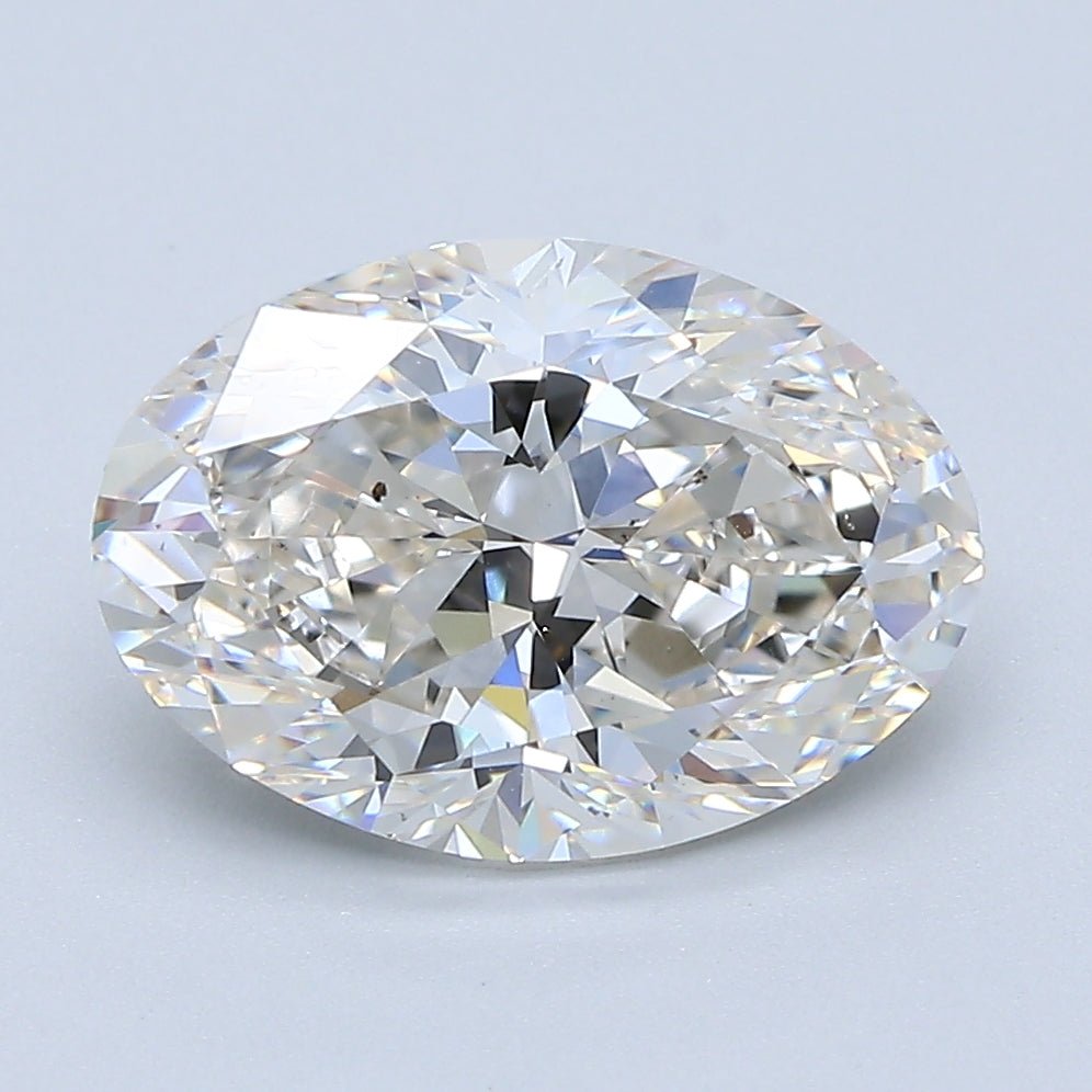 3 Carat Oval - Natural Diamond - 3.08 - I - SI1 - VG - EX - Diamonds By Rothschild