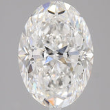 3 Carat Oval - Natural Diamond - 3.3 - E - VS2 - VG - EX - EX - Diamonds By Rothschild