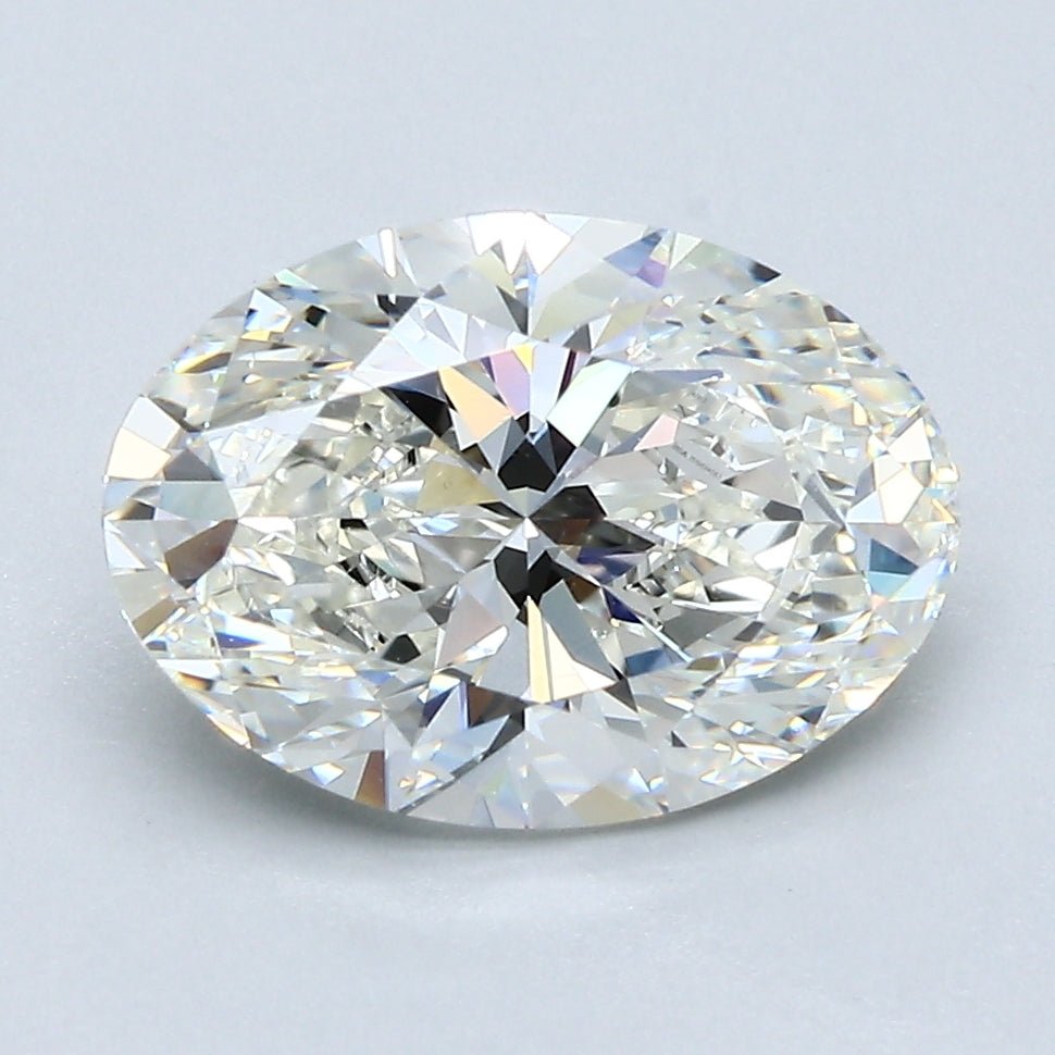 3 Carat OVAL - Natural Diamond - I - SI1 - 3.01 - VG - EX - VG - Diamonds By Rothschild