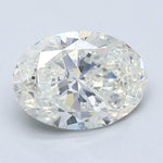 3 Carat OVAL - Natural Diamond - J - SI2 - 3.01 - VG - EX - VG - Diamonds By Rothschild