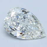 3 Carat Pear - Natural Diamond - 3.01 - H - VS2 - VG - VG - VG - Diamonds By Rothschild