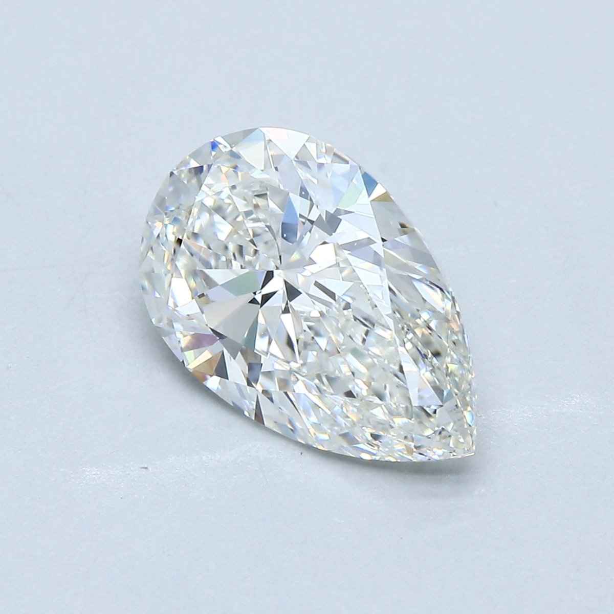 3 Carat Pear - Natural Diamond - 3.03 - H - VS1 - EX - EX - Diamonds By Rothschild