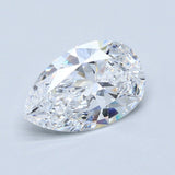 3 Carat Pear - Natural Diamond - 3.22 - D - Very Slightly Included - VG - EX - VG - Diamonds By Rothschild