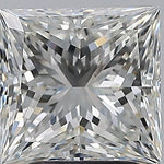 3 Carat Princess - Natural Diamond - 2.81 - I - VS2 - VG - EX - EX - Diamonds By Rothschild