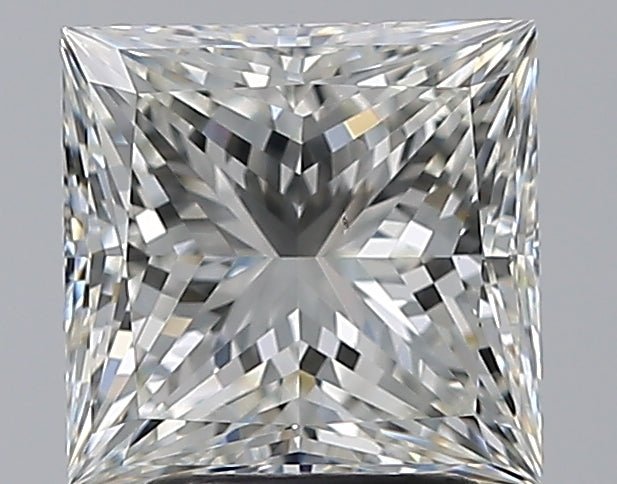 3 Carat Princess - Natural Diamond - 2.81 - I - VS2 - VG - EX - EX - Diamonds By Rothschild