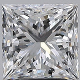 3 Carat Princess - Natural Diamond - 3.01 - E - SI1 - VG - EX - EX - Diamonds By Rothschild