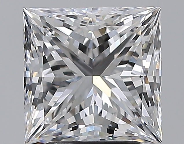 3 Carat Princess - Natural Diamond - 3.01 - E - SI1 - VG - EX - EX - Diamonds By Rothschild