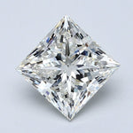 3 Carat PRINCESS - Natural Diamond - 3.01 - I - SI2 - VG - EX - EX - Diamonds By Rothschild