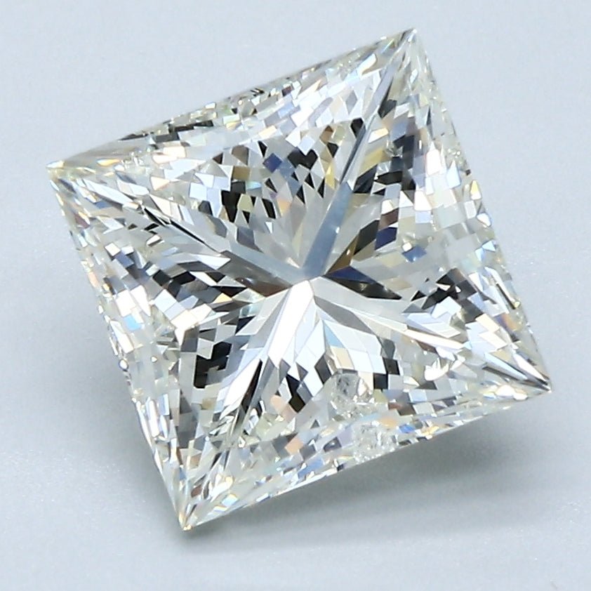 3 Carat Princess - Natural Diamond - 3.03 - K - I1 - VG - G - G - Diamonds By Rothschild