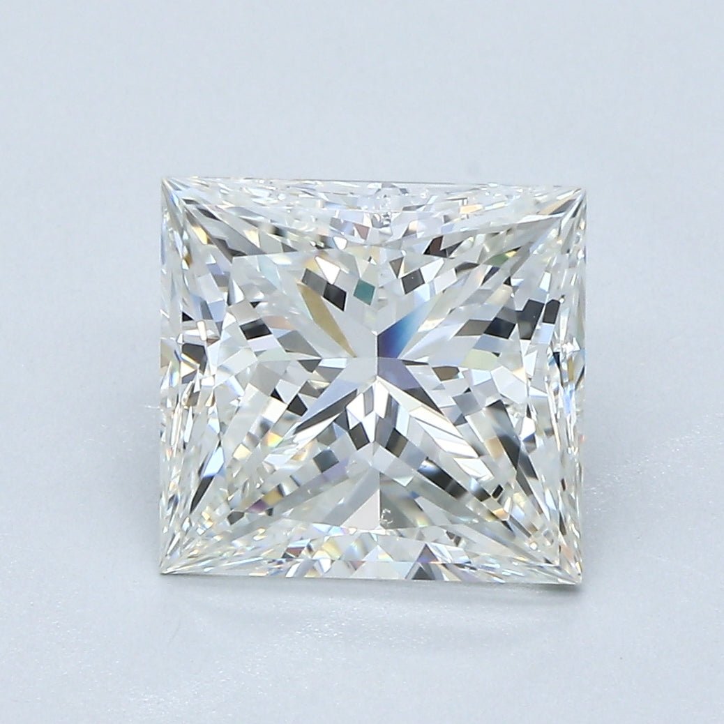 3 Carat Princess - Natural Diamond - 3.11 - H - VS2 - VG - EX - EX - Diamonds By Rothschild