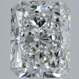 3 Carat Radiant Diamond - Natural Diamond - 3.25 - F - SI2 - VG - EX - VG - Diamonds By Rothschild