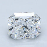 3 Carat RADIANT - Natural Diamond - 3.01 - D - VS2 - G - VG - VG - Diamonds By Rothschild