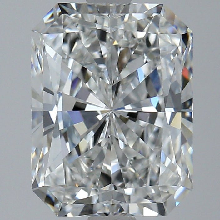 3 Carat Radiant - Natural Diamond - 3.01 - F - VS1 - EX - EX - VG - Diamonds By Rothschild