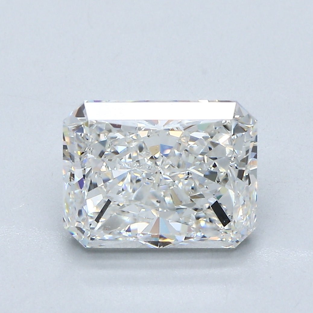 3 Carat Radiant - Natural Diamond - 3.01 - G - Slightly Included - VG - EX - EX - Diamonds By Rothschild