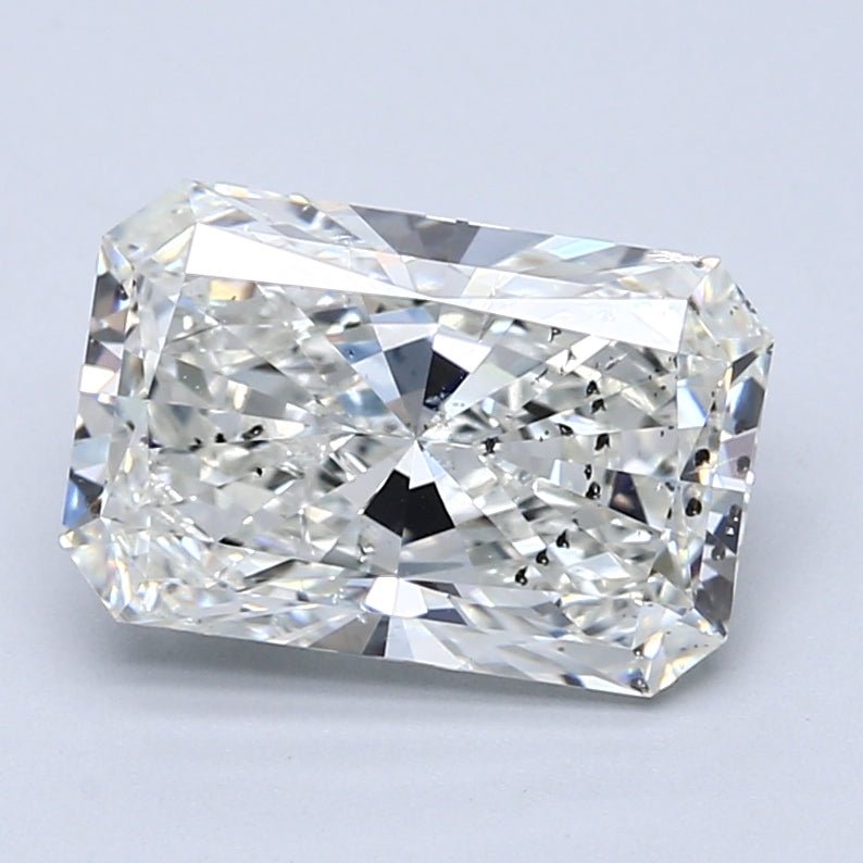 3 Carat Radiant - Natural Diamond - 3.01 - I - I1 - VG - EX - EX - Diamonds By Rothschild