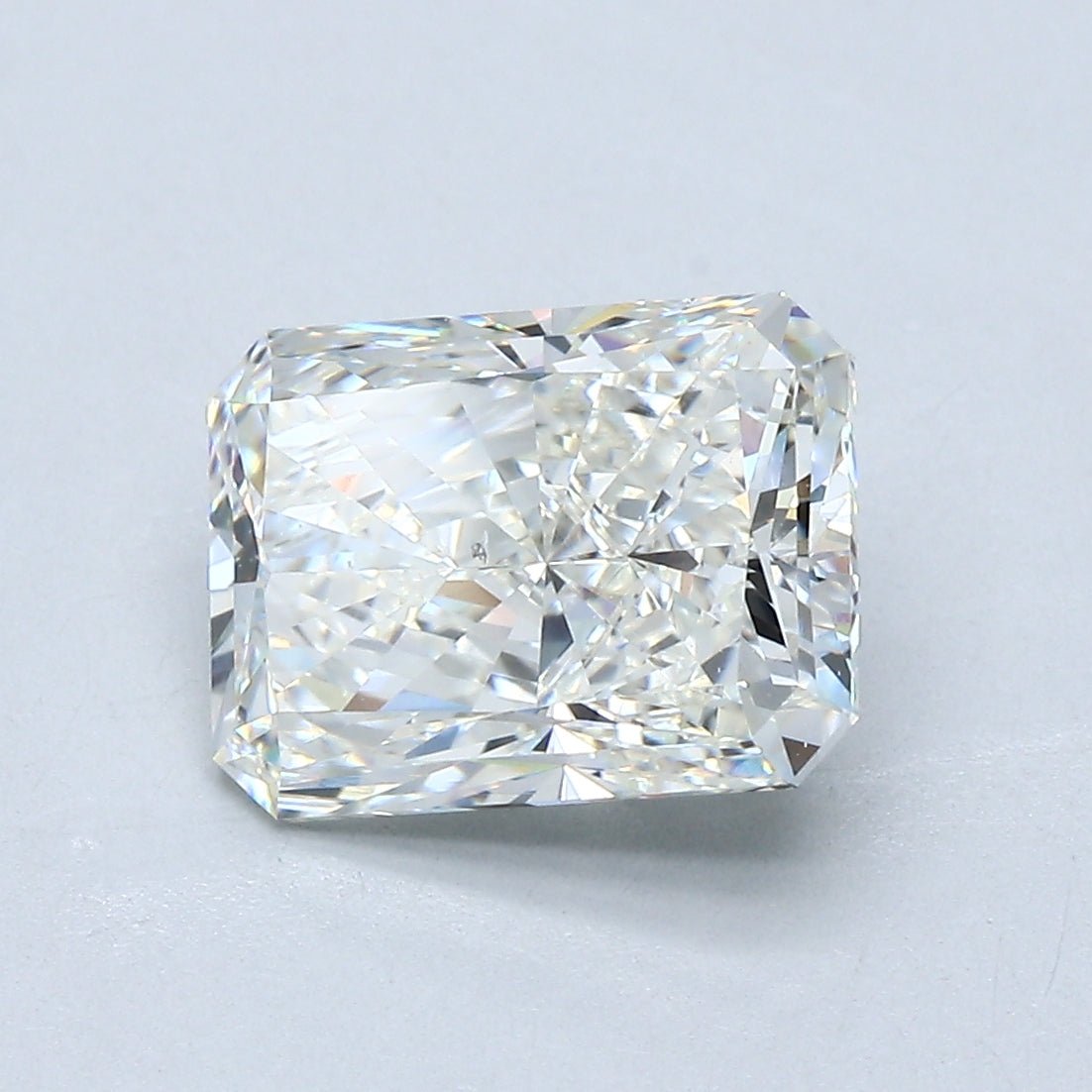 3 Carat Radiant - Natural Diamond - 3.01 - I - SI1 - VG - EX - EX - Diamonds By Rothschild