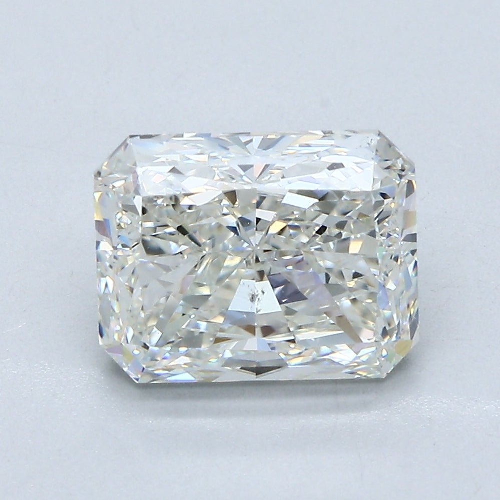 3 Carat Radiant - Natural Diamond - 3.01 - I - SI2 - EX - EX - Diamonds By Rothschild