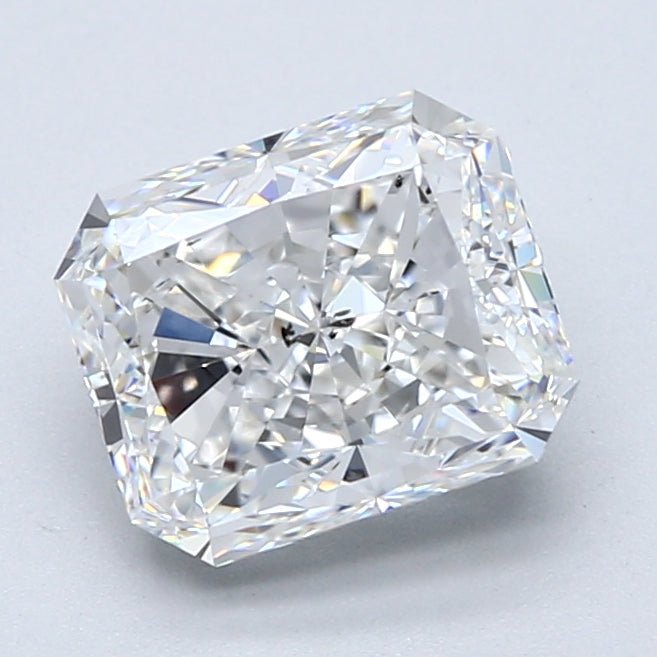 3 Carat Radiant - Natural Diamond - 3.02 - E - SI1 - VG - EX - EX - Diamonds By Rothschild