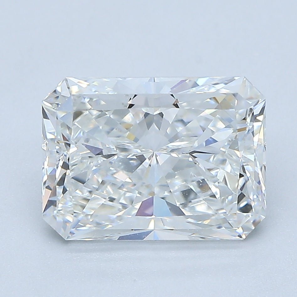 3 Carat Radiant - Natural Diamond - 3.02 - F - SI1 - VG - EX - EX - Diamonds By Rothschild