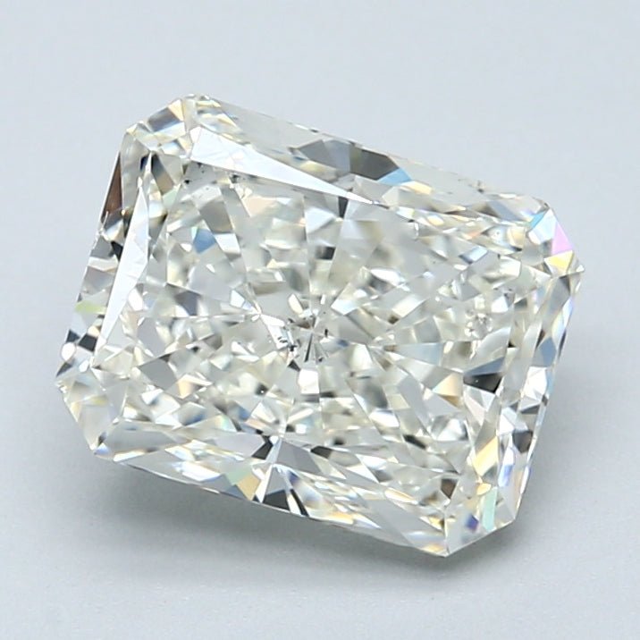 3 Carat RADIANT - Natural Diamond - 3.05 - J - SI1 - VG - EX - EX - Diamonds By Rothschild