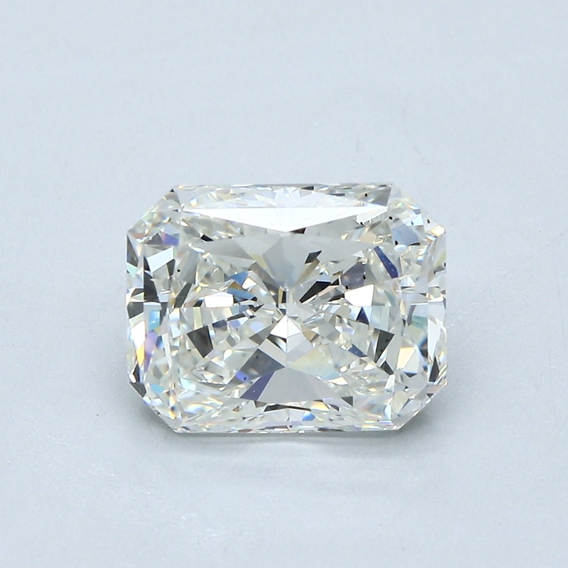 3 Carat Radiant - Natural Diamond - 3.05 - J - SI1 - VG - VG - G - Diamonds By Rothschild