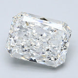3 Carat Radiant - Natural Diamond - 3.16 - G - SI1 - VG - EX - EX - Diamonds By Rothschild