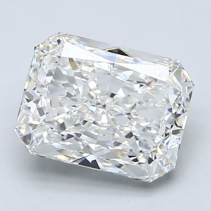 3 Carat Radiant - Natural Diamond - 3.16 - G - SI1 - VG - EX - EX - Diamonds By Rothschild