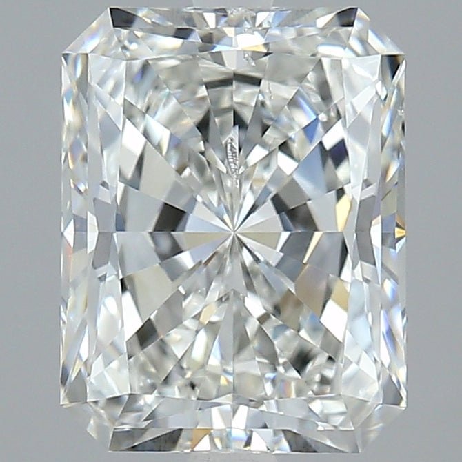 3 Carat Radiant - Natural Diamond - 3.18 - I - SI2 - VG - EX - VG - Diamonds By Rothschild