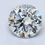 3 Carat Round Cut Natural Diamond - I SI2 - 3.01ct - EX Symmetry Grade - Diamonds By Rothschild