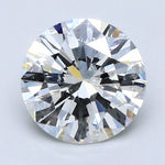 3 Carat Round Cut Natural Diamond - J SI2 - 3.0ct - VG Cut Grade - Diamonds By Rothschild