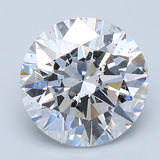 3 Carat Round - Natural Diamond - 2.8 - D - SI1 - EX - EX - EX - Diamonds By Rothschild