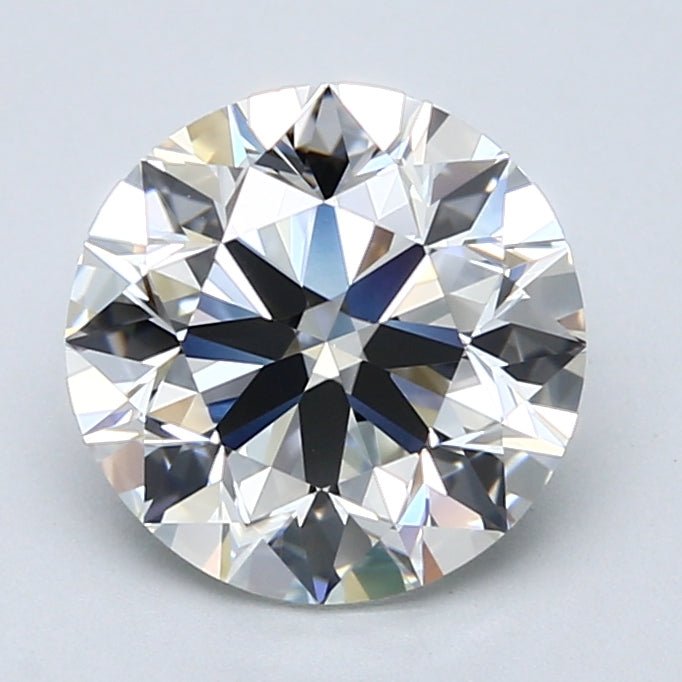 3 Carat Round - Natural Diamond - 2.81 - G - VS1 - EX - EX - EX - Diamonds By Rothschild