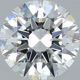 3 Carat Round - Natural Diamond - 2.89 - D - VS2 - EX - EX - EX - Diamonds By Rothschild