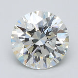 3 Carat Round - Natural Diamond - 2.95 - I - VS2 - EX - EX - EX - Diamonds By Rothschild