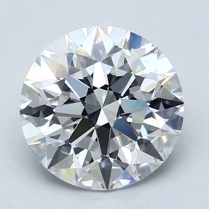 3 Carat Round - Natural Diamond - 3 - D - VS1 - EX - EX - EX - Diamonds By Rothschild