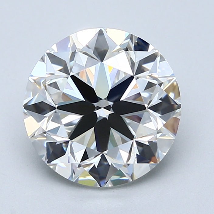 3 Carat Round - Natural Diamond - 3 - G - VS1 - VG - EX - EX - Diamonds By Rothschild
