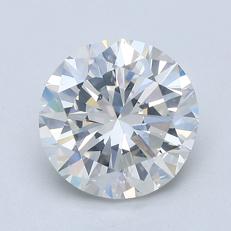 3 Carat Round - Natural Diamond - 3 - H - SI1 - G - G - VG - Diamonds By Rothschild