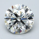 3 Carat Round - Natural Diamond - 3 - H - SI2 - VG - EX - G - Diamonds By Rothschild