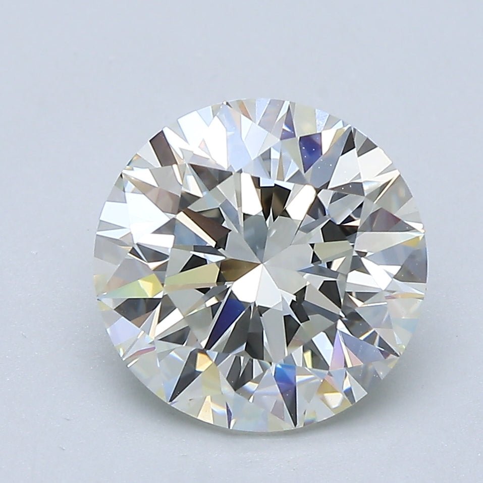 3 Carat Round - Natural Diamond - 3 - J - VS1 - EX - EX - EX - Diamonds By Rothschild